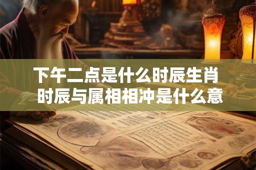 下午二点是什么时辰生肖  时辰与属相相冲是什么意思