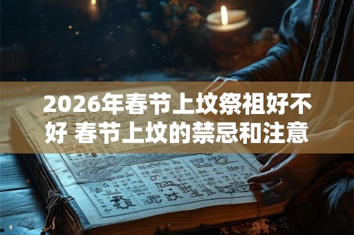 2026年春节上坟祭祖好不好 春节上坟的禁忌和注意事项