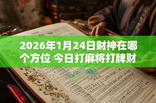 2026年1月24日财神在哪个方位 今日打麻将打牌财运方位 2026年1月24日财神在哪个方位 今日打麻将打牌财运方位