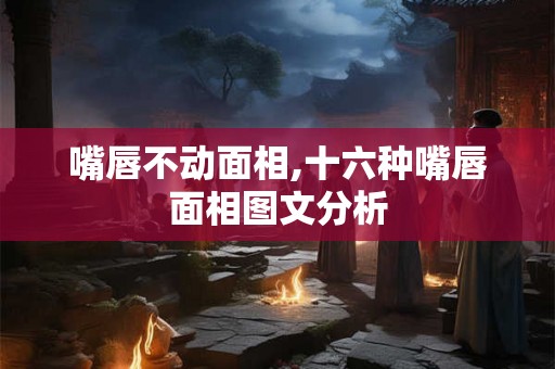 嘴唇不动面相,十六种嘴唇面相图文分析