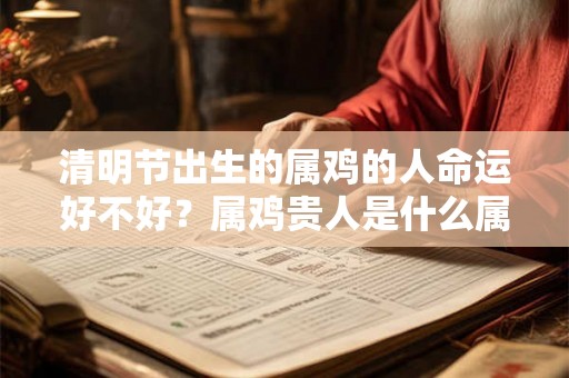 清明节出生的属鸡的人命运好不好？属鸡贵人是什么属相？