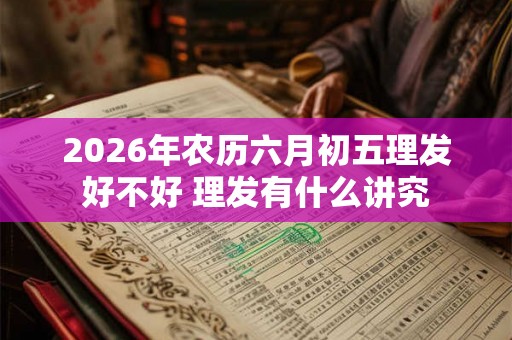 2026年农历六月初五理发好不好 理发有什么讲究 2026年农历六月初五理发好不好 理发有什么讲究