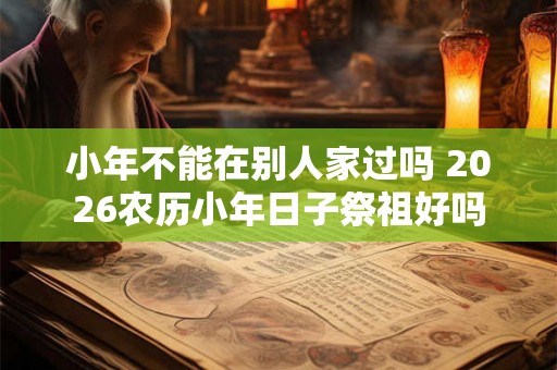 小年不能在别人家过吗 2026农历小年日子祭祖好吗 小年不能在别人家过吗 2026农历小年日子祭祖好吗