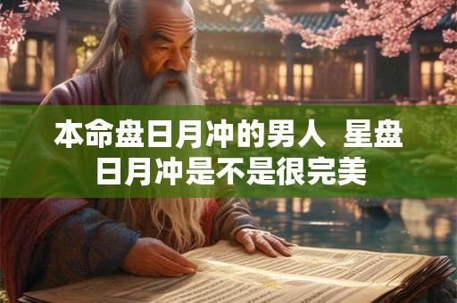 本命盘日月冲的男人  星盘日月冲是不是很完美