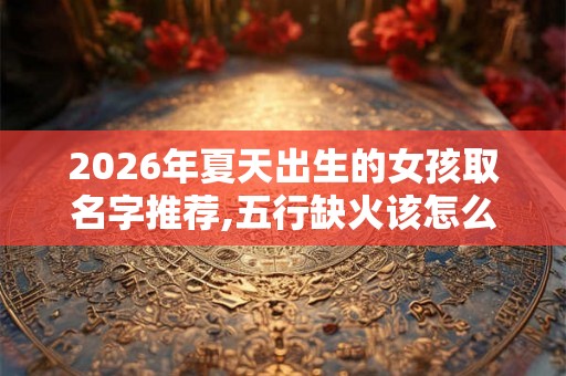 2026年夏天出生的女孩取名字推荐,五行缺火该怎么取名？