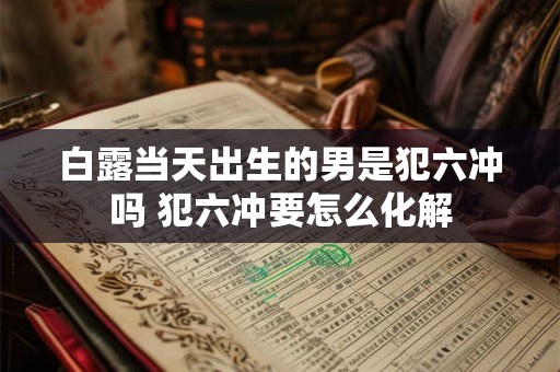 白露当天出生的男是犯六冲吗 犯六冲要怎么化解