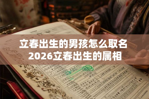 立春出生的男孩怎么取名 2026立春出生的属相 立春出生的男孩怎么取名 2026立春出生的属相