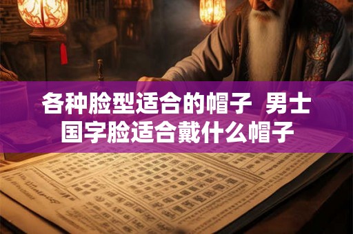 各种脸型适合的帽子  男士国字脸适合戴什么帽子