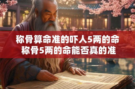 称骨算命准的吓人5两的命 称骨5两的命能否真的准 称骨算命准的吓人5两的命 称骨5两的命能否真的准