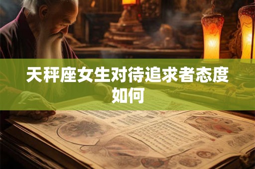 天秤座女生对待追求者态度如何 天秤座女生对待追求者态度如何
