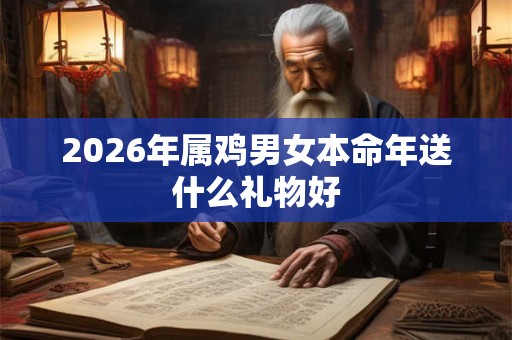 2026年属鸡男女本命年送什么礼物好