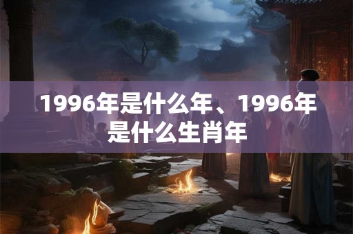 1996年是什么年、1996年是什么生肖年