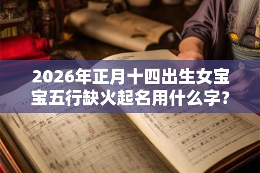 2026年正月十四出生女宝宝五行缺火起名用什么字？哪些名字好听？