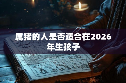属猪的人是否适合在2026年生孩子