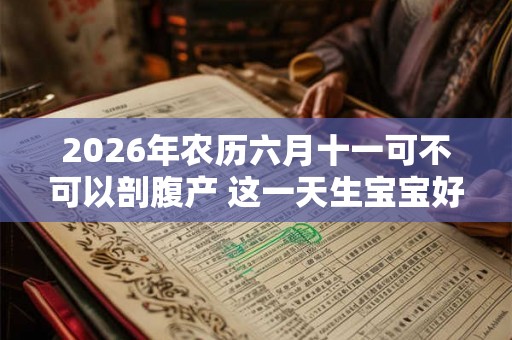 2026年农历六月十一可不可以剖腹产 这一天生宝宝好吗