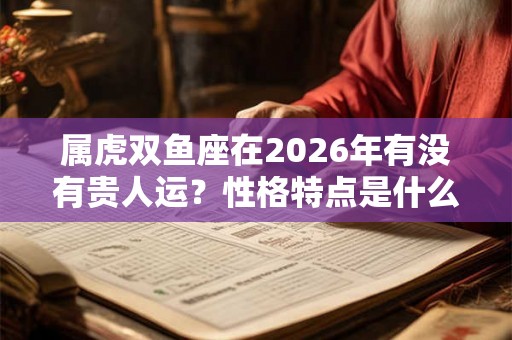 属虎双鱼座在2026年有没有贵人运？性格特点是什么？
