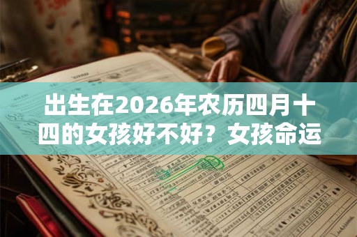 出生在2026年农历四月十四的女孩好不好?女孩命运解析大全 出生在2026年农历四月十四的女孩好不好?女孩命运解析大全