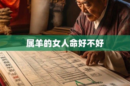 属羊的女人命好不好