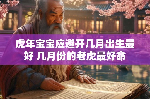 虎年宝宝应避开几月出生最好 几月份的老虎最好命