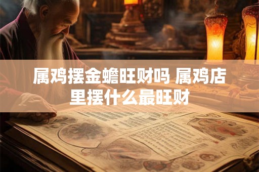 属鸡摆金蟾旺财吗 属鸡店里摆什么最旺财