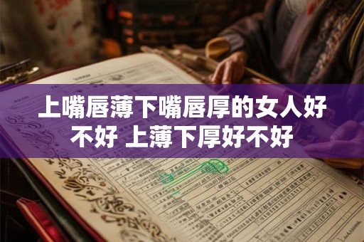 上嘴唇薄下嘴唇厚的女人好不好 上薄下厚好不好