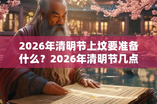 2026年清明节上坟要准备什么？2026年清明节几点上坟好？