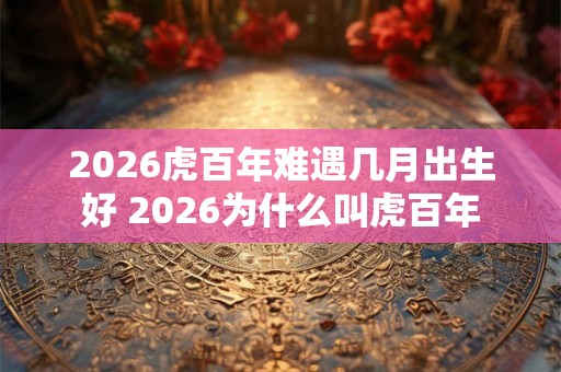 2026虎百年难遇几月出生好 2026为什么叫虎百年