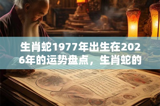 生肖蛇1977年出生在2026年的运势盘点，生肖蛇的命理知识