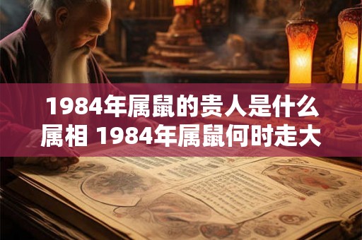 1984年属鼠的贵人是什么属相 1984年属鼠何时走大运
