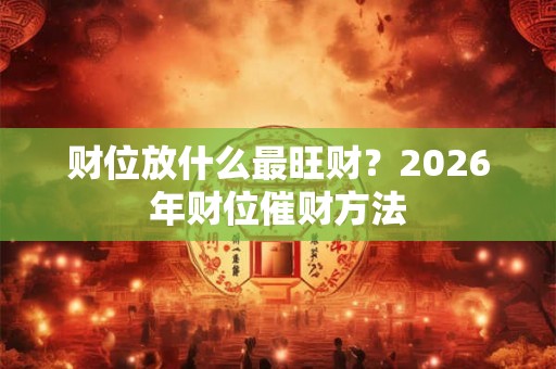 财位放什么最旺财？2026年财位催财方法