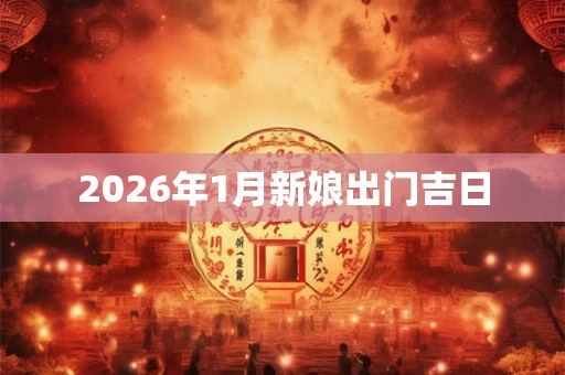 2026年1月新娘出门吉日