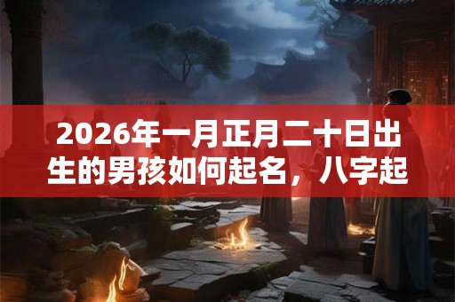 2026年一月正月二十日出生的男孩如何起名，八字起名大全