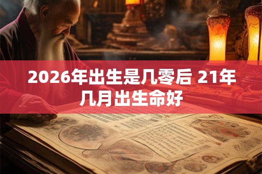 2026年出生是几零后 21年几月出生命好 2026年出生是几零后 21年几月出生命好