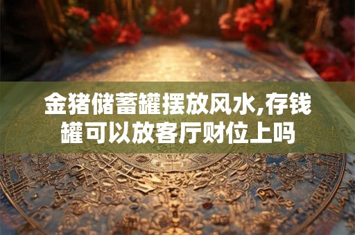 金猪储蓄罐摆放风水,存钱罐可以放客厅财位上吗