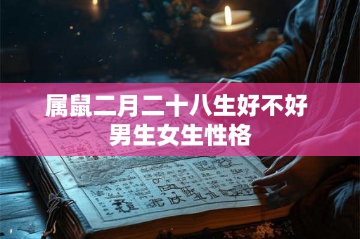 属鼠二月二十八生好不好 男生女生性格