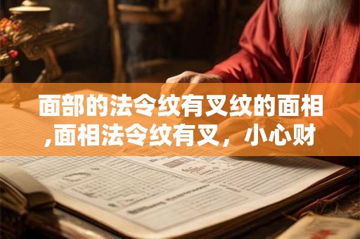 面部的法令纹有叉纹的面相,面相法令纹有叉，小心财气受损