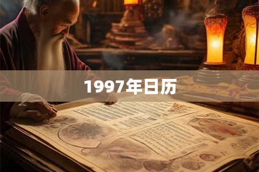 1997年日历
