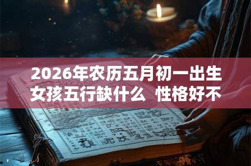2026年农历五月初一出生女孩五行缺什么  性格好不好
