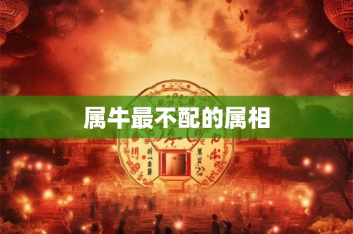 属牛最不配的属相