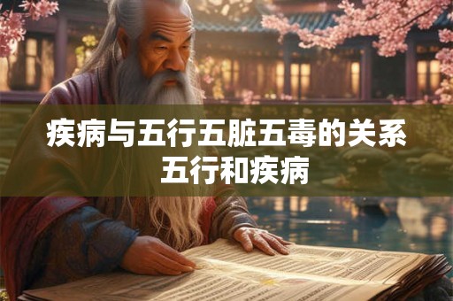 疾病与五行五脏五毒的关系  五行和疾病