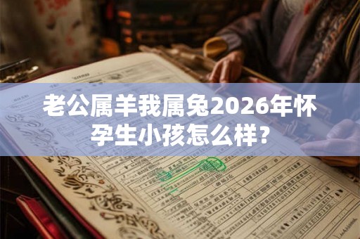 老公属羊我属兔2026年怀孕生小孩怎么样？