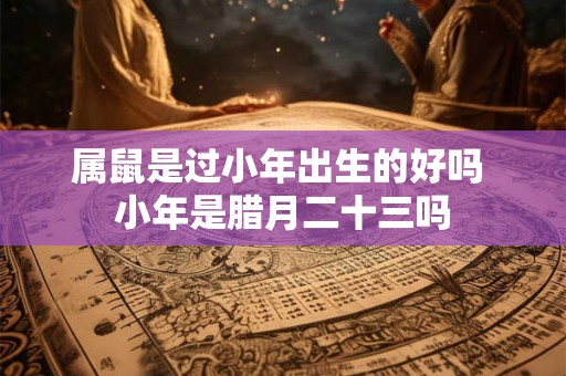 属鼠是过小年出生的好吗 小年是腊月二十三吗 属鼠是过小年出生的好吗 小年是腊月二十三吗
