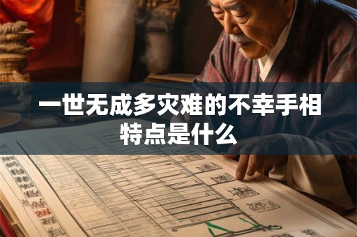 一世无成多灾难的不幸手相特点是什么