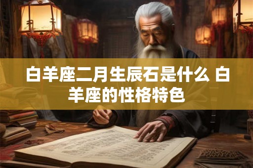 白羊座二月生辰石是什么 白羊座的性格特色