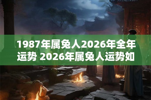 1987年属兔人2026年全年运势 2026年属兔人运势如何 1987年属兔人2026年全年运势 2026年属兔人运势如何