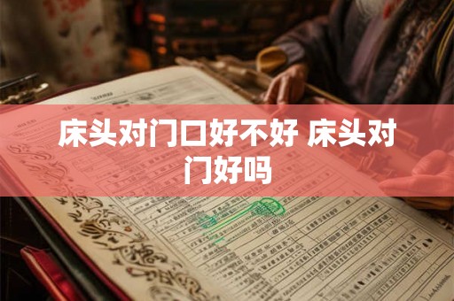 床头对门口好不好 床头对门好吗