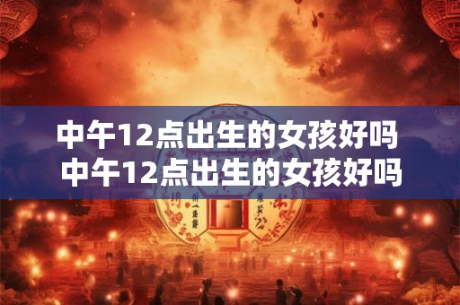 中午12点出生的女孩好吗 中午12点出生的女孩好吗