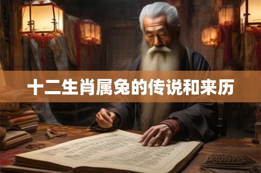 十二生肖属兔的传说和来历
