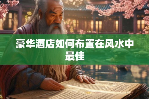 豪华酒店如何布置在风水中最佳 豪华酒店如何布置在风水中最佳