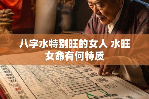 八字水特别旺的女人 水旺女命有何特质